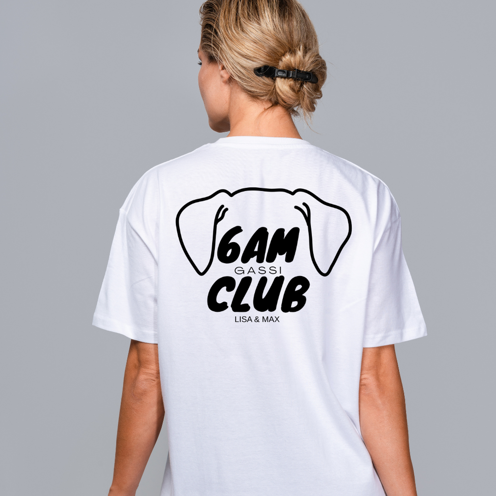 6AM Club Personalisierbares Premium Shirt