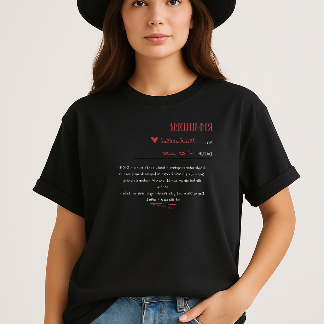 Daily Reminder Oversized Shirt