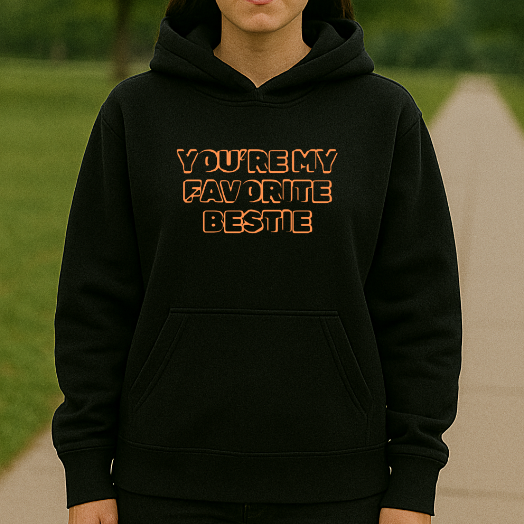 Favorite Bestie Oversized Hoodie