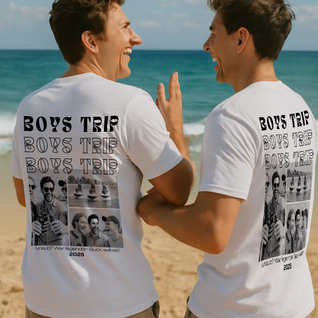 Boys Trip  Personalisierbares Oversized Shirt