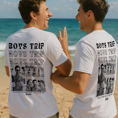 Boys Trip  Personalisierbares Oversized Shirt