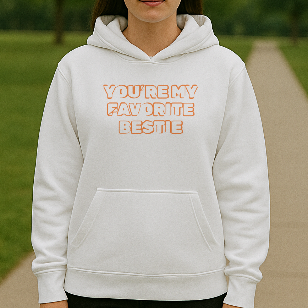 Favorite Bestie Oversized Hoodie