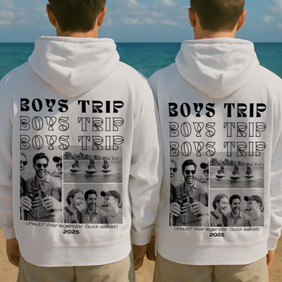 Boys Trip Personalisierbarer Oversized Hoodie