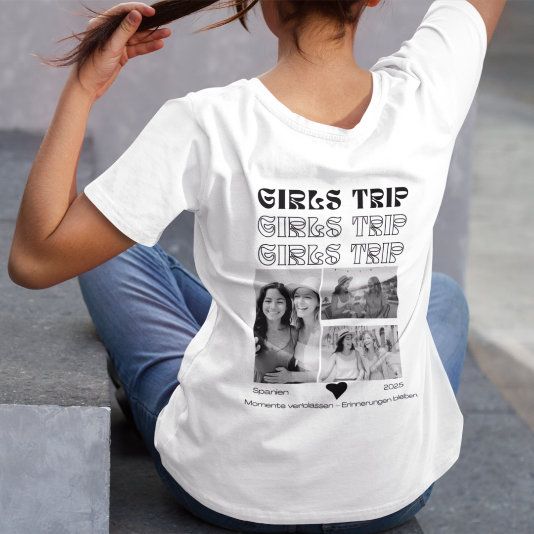 Girls Trip Personalisierbares Oversized Shirt