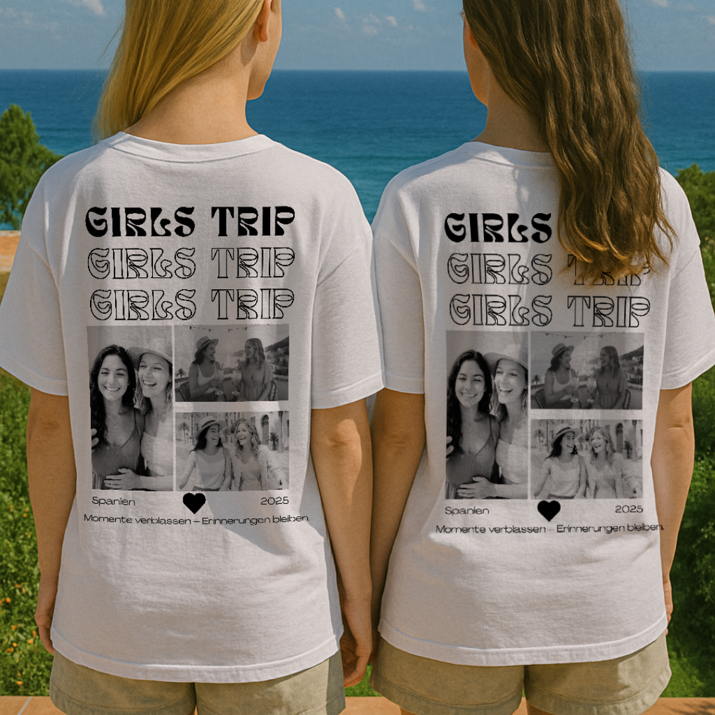 Girls Trip Personalisierbares Oversized Shirt