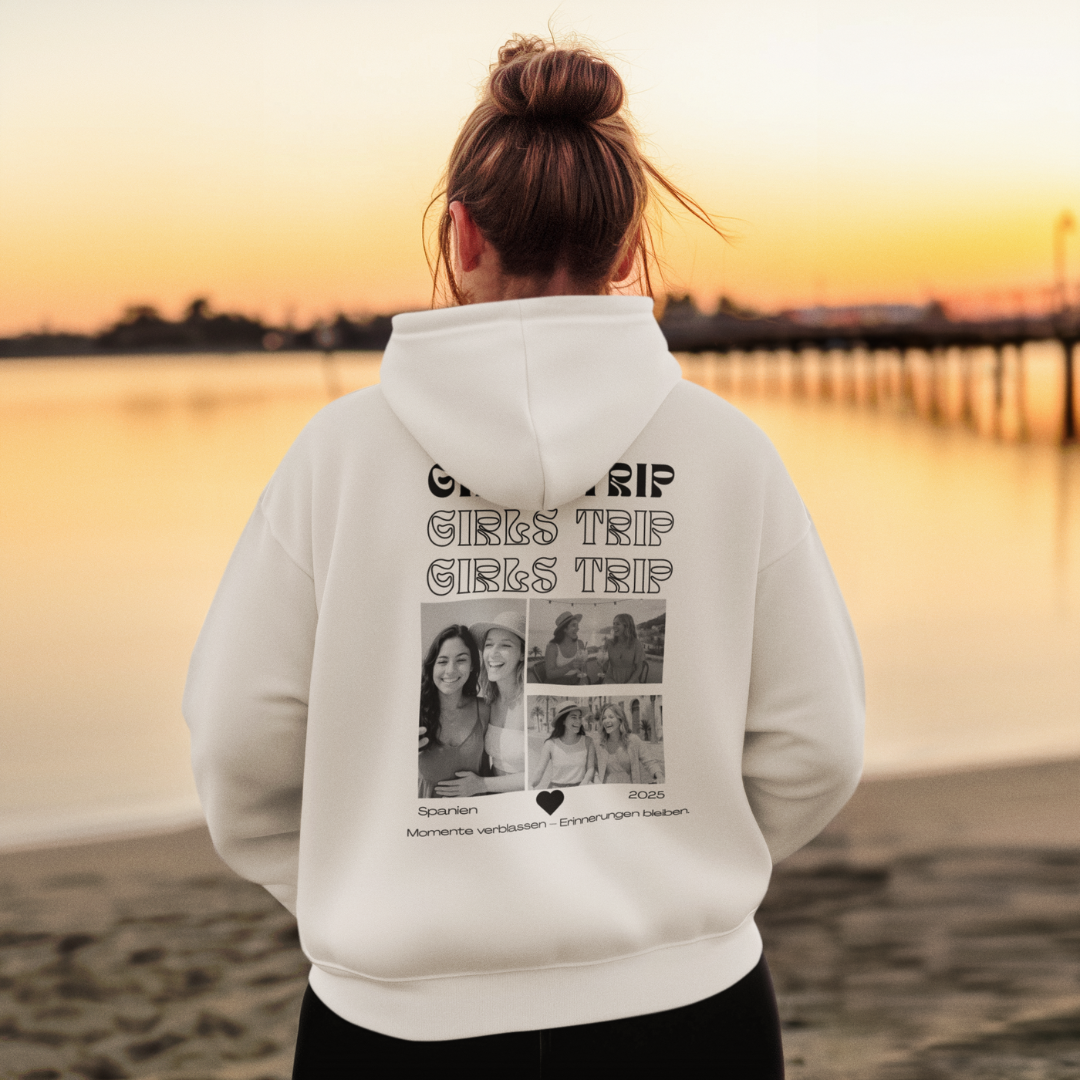 Girls Trip Personalisierbarer Oversized Hoodie