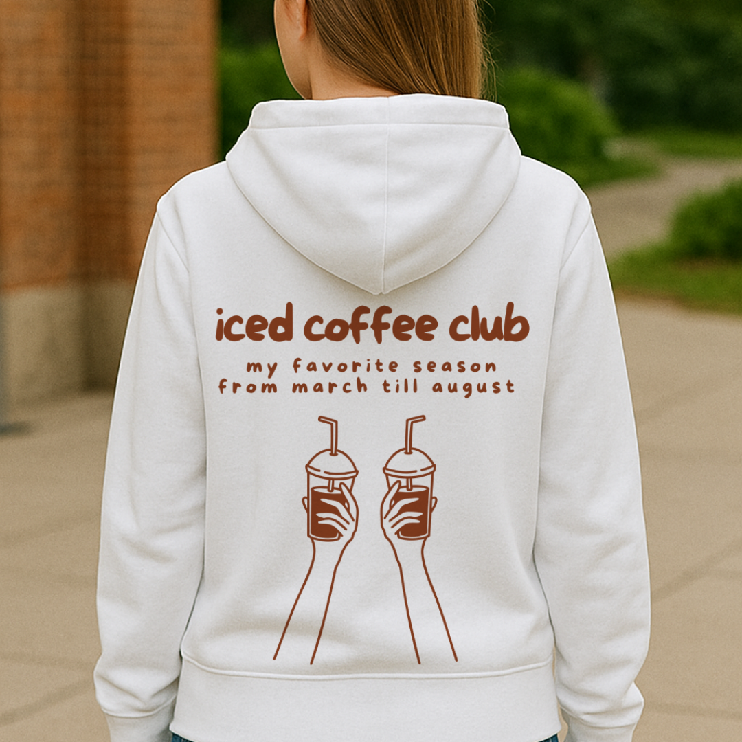 Iced Coffee Club Oversized Hoodie
