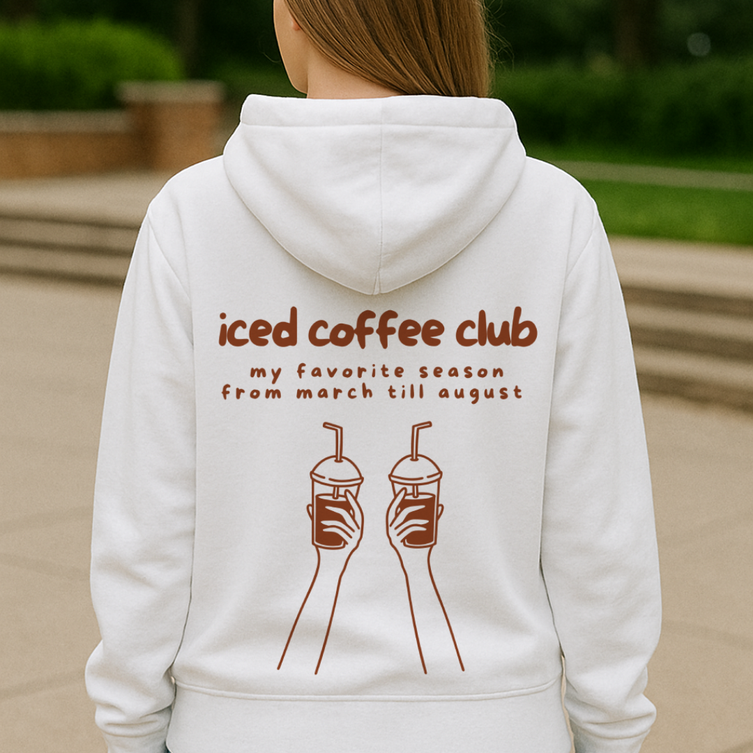 Iced Coffee Club Oversized Hoodie