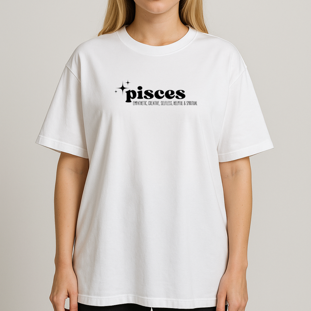 Fische (Pisces) Oversized Shirt