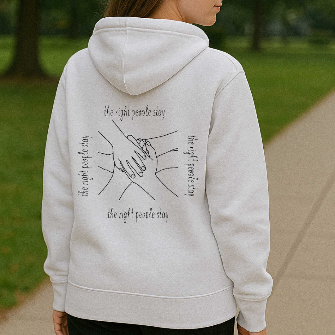 Right People Stays Basic Hoodie