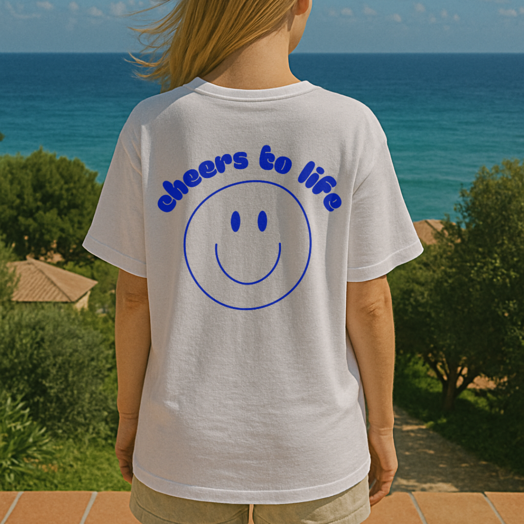 Cheers Backprint Shirt