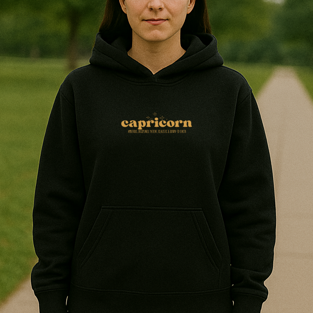Steinbock (Capricorn) Oversized Hoodie