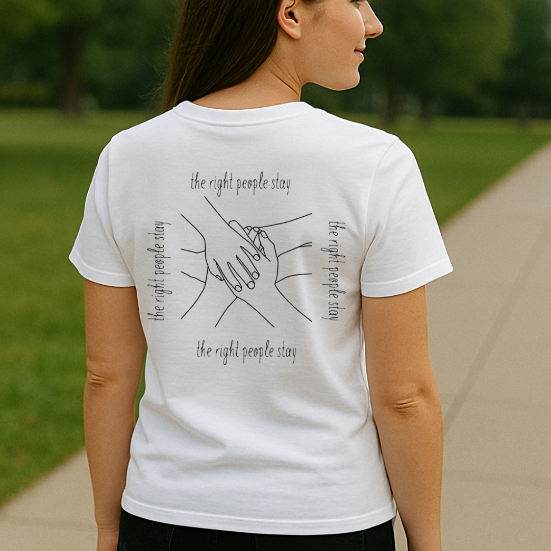 Right People Stays Basic T-Shirt