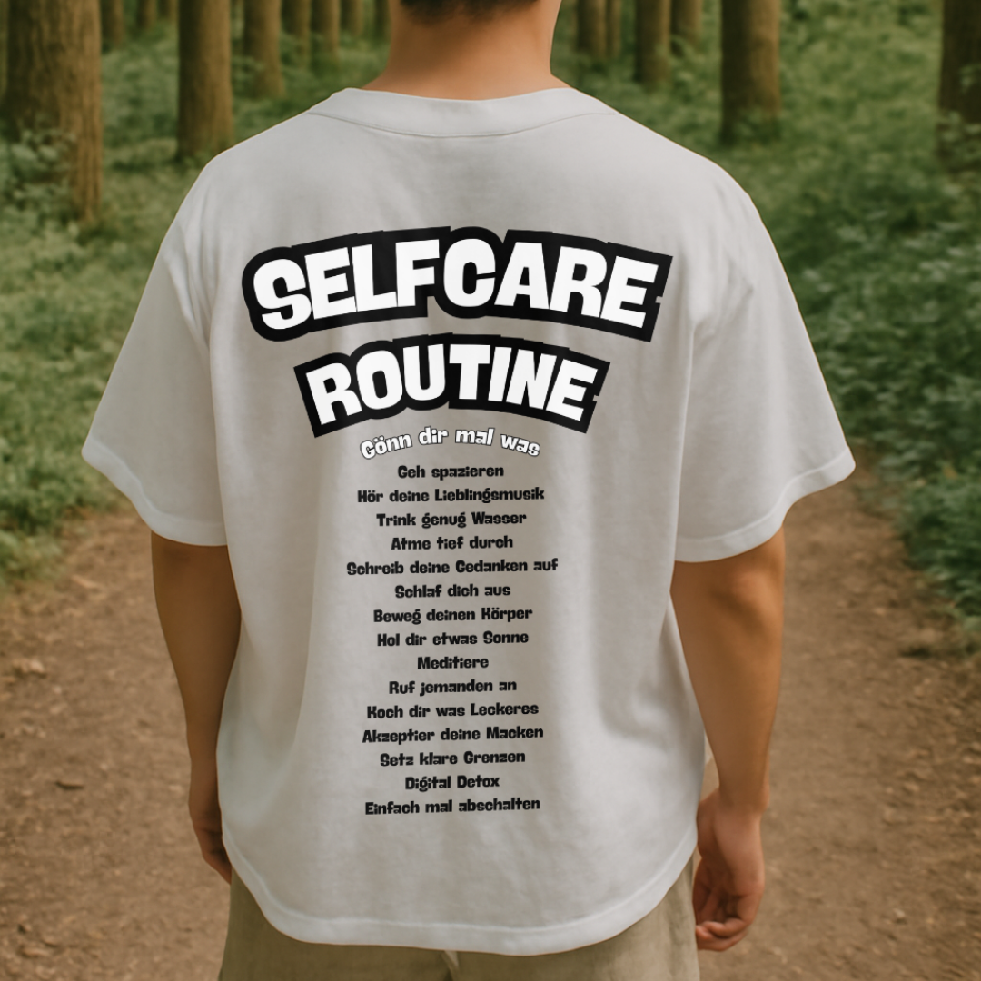 Selfcare Routine Oversized Shirt