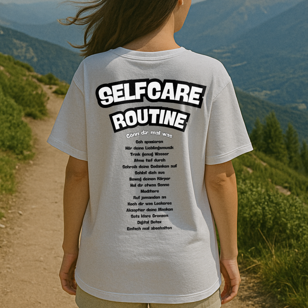 Selfcare Routine Oversized Shirt