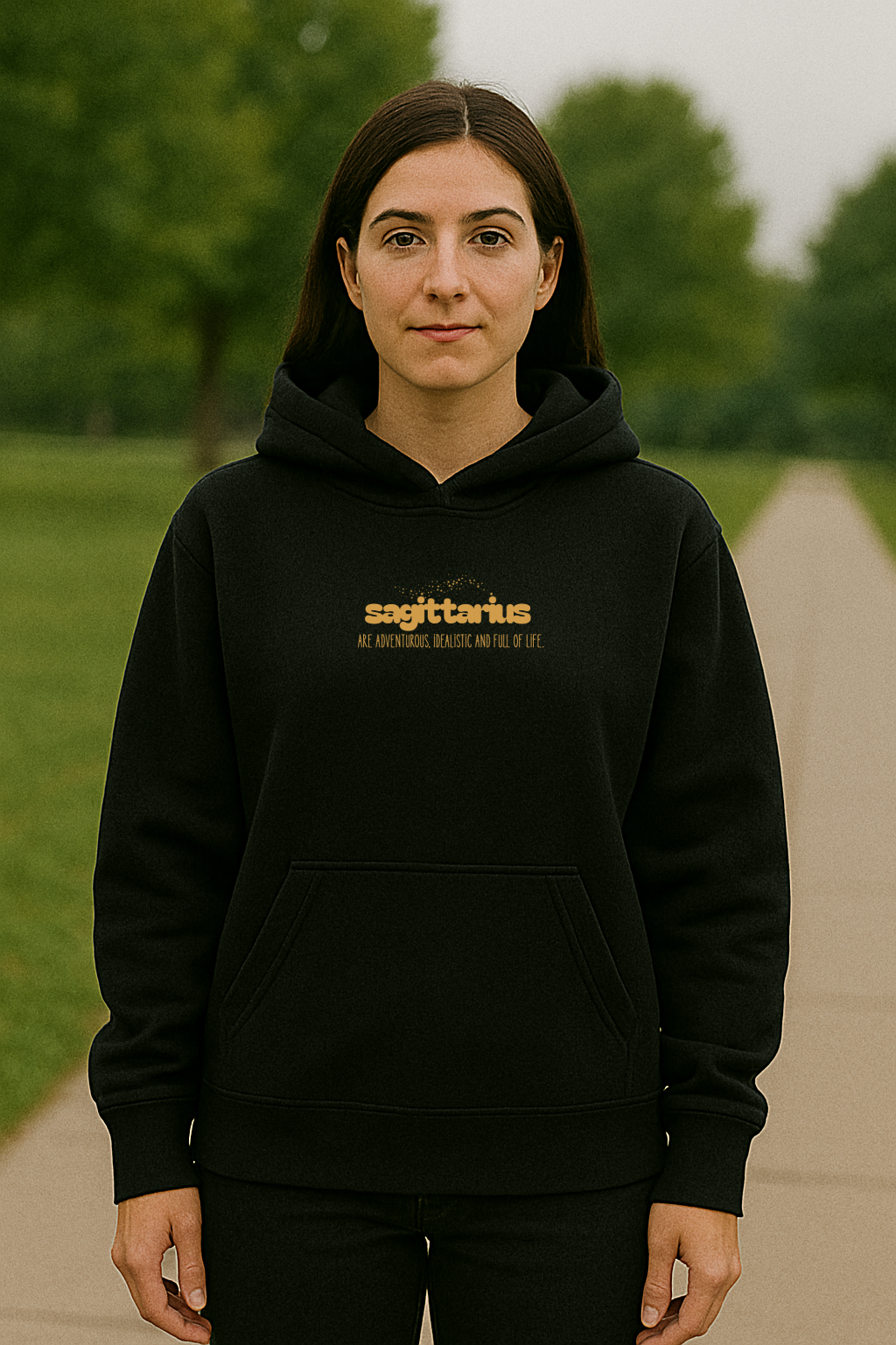 Schütze (Sagittarius) Oversized Hoodie