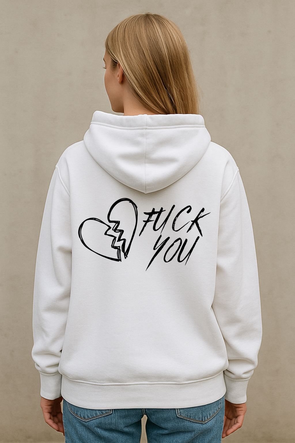 FUCK U Oversized Hoodie