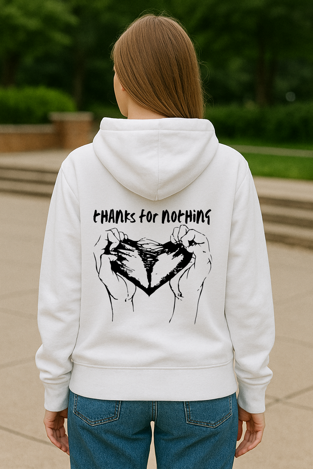 Thanks for nothing Premium Hoodie