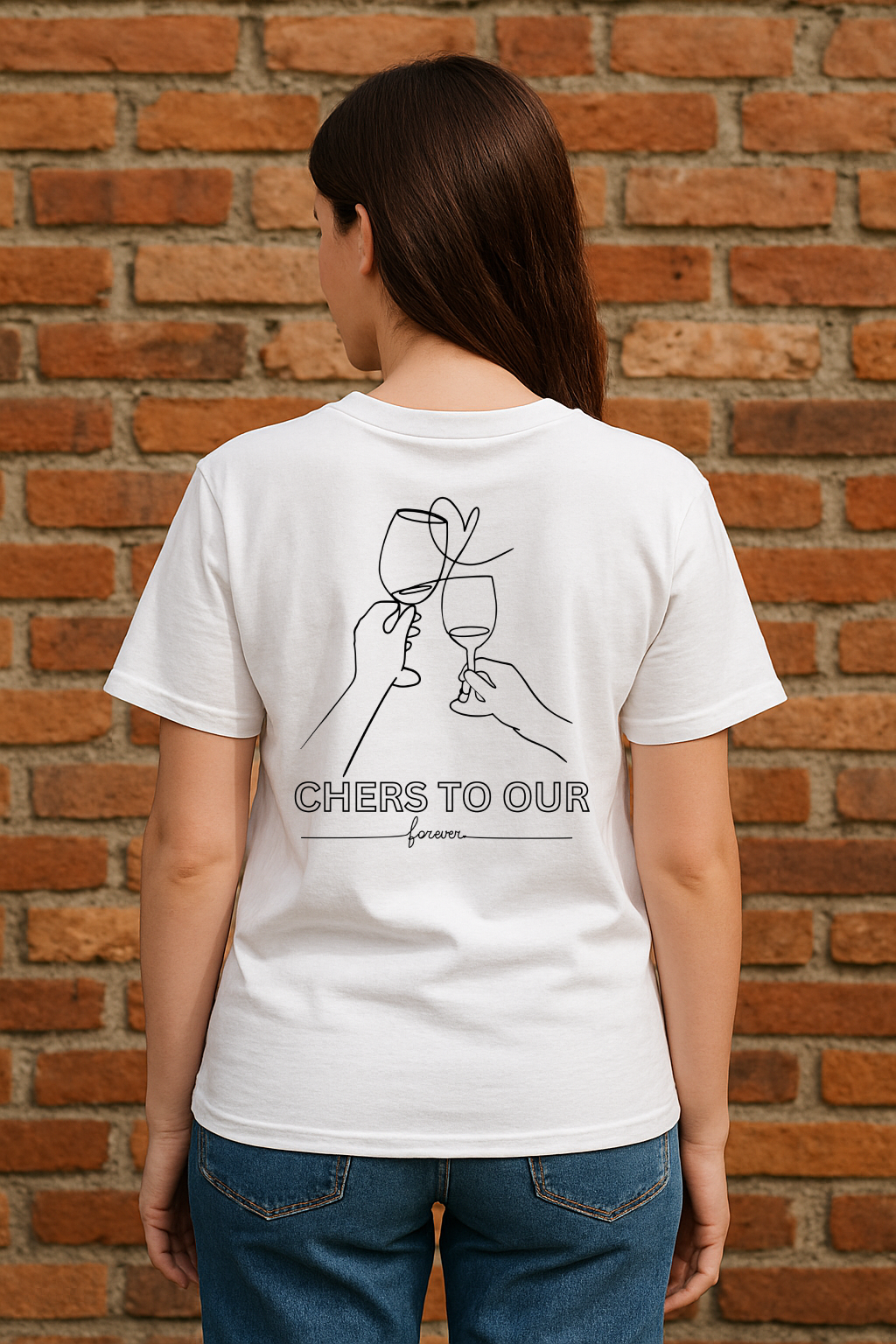 Cheers to OUR forever Premium T-Shirt