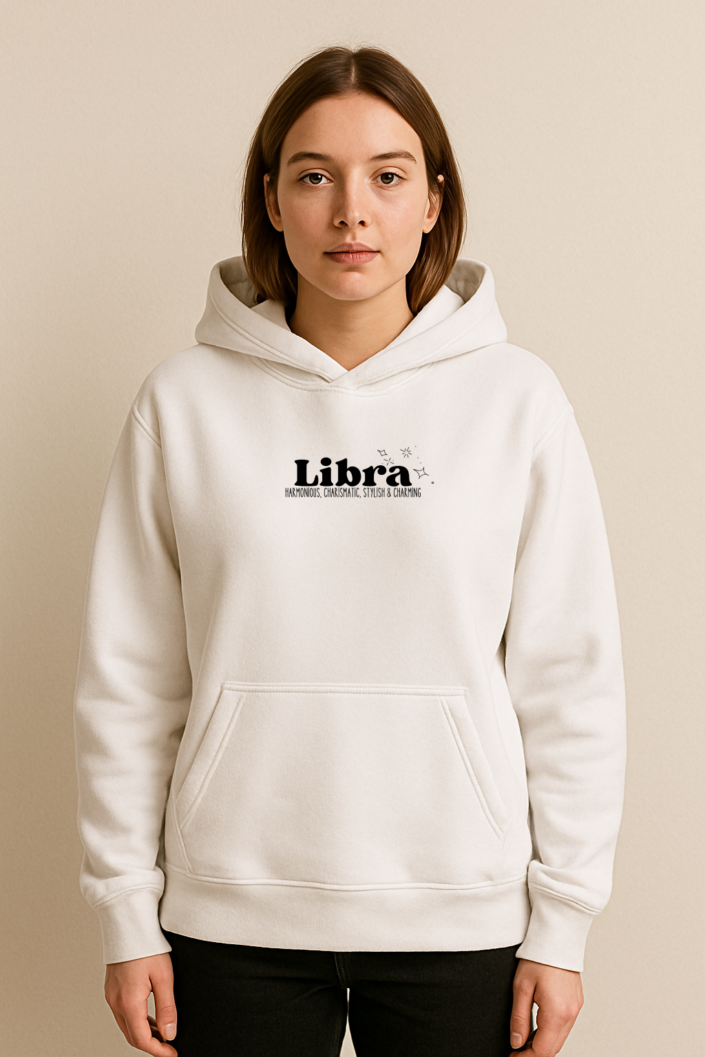 Waage (Libra) Oversized Hoodie