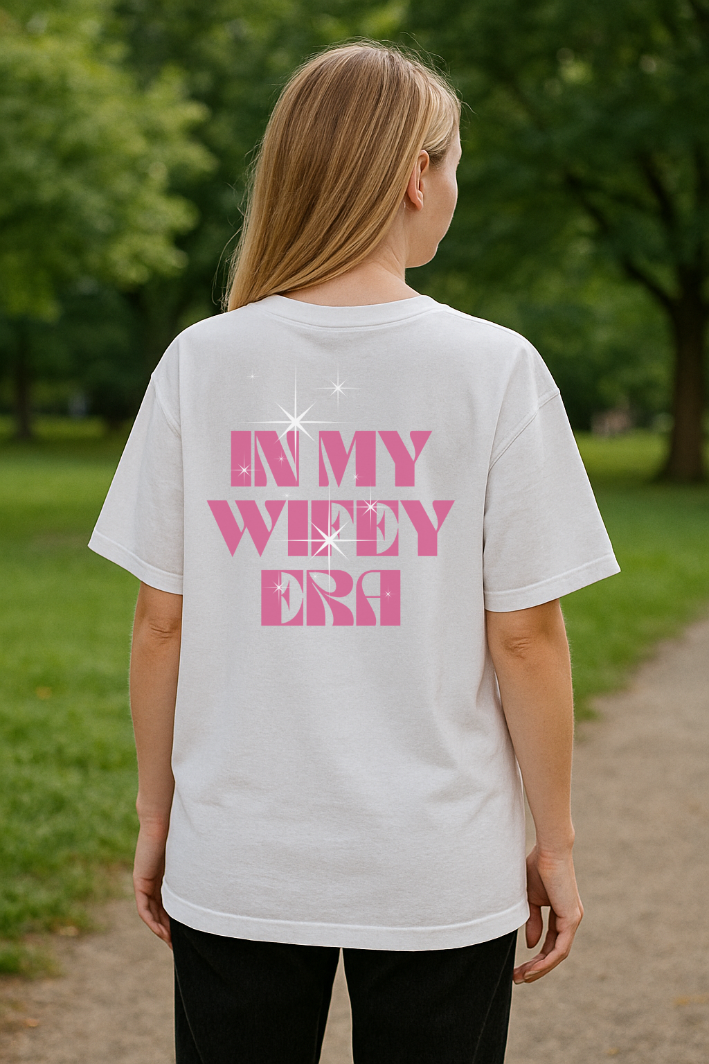 Wifey Era Oversized Shirt