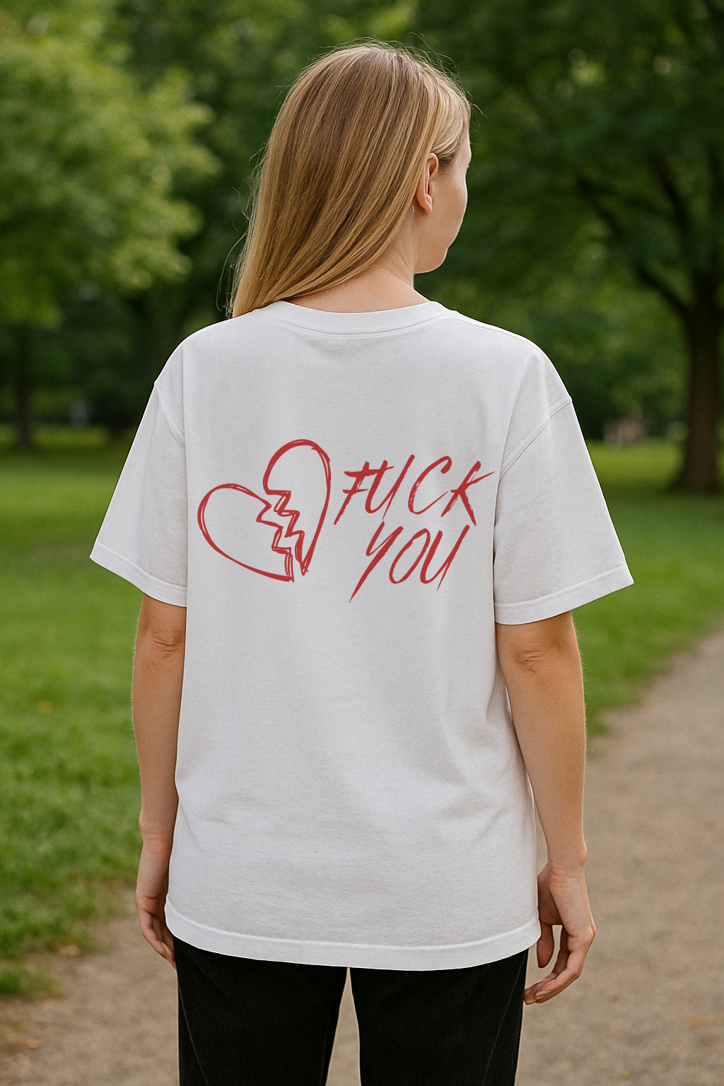 FUCK U Oversized Shirt