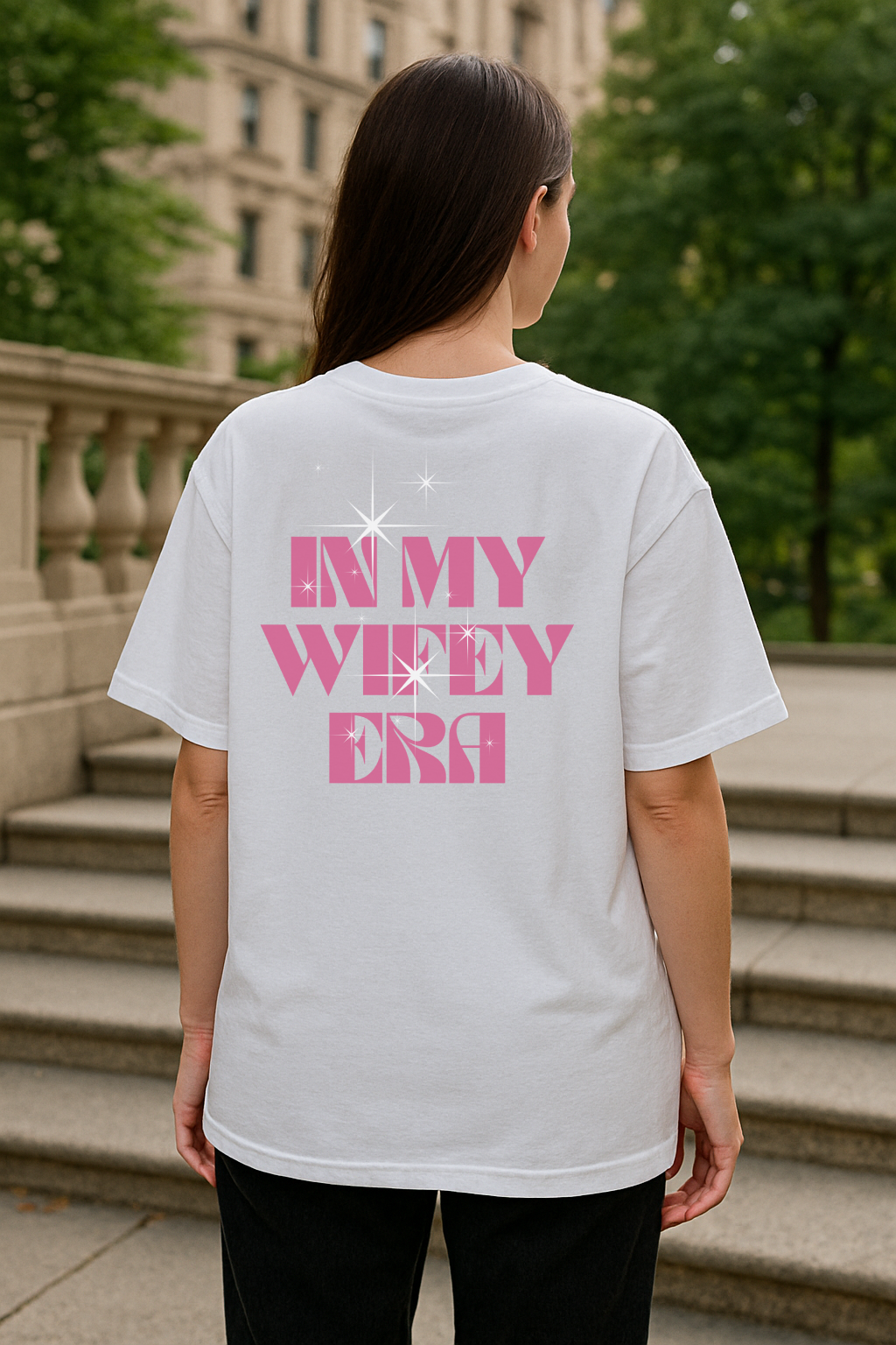 Wifey Era Oversized Shirt