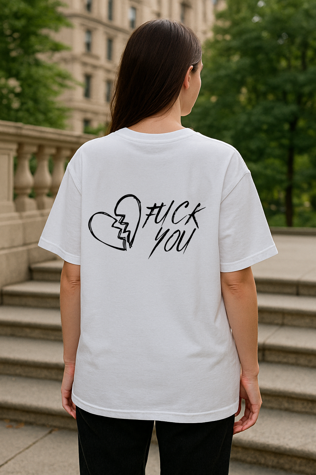 FUCK U Oversized Shirt