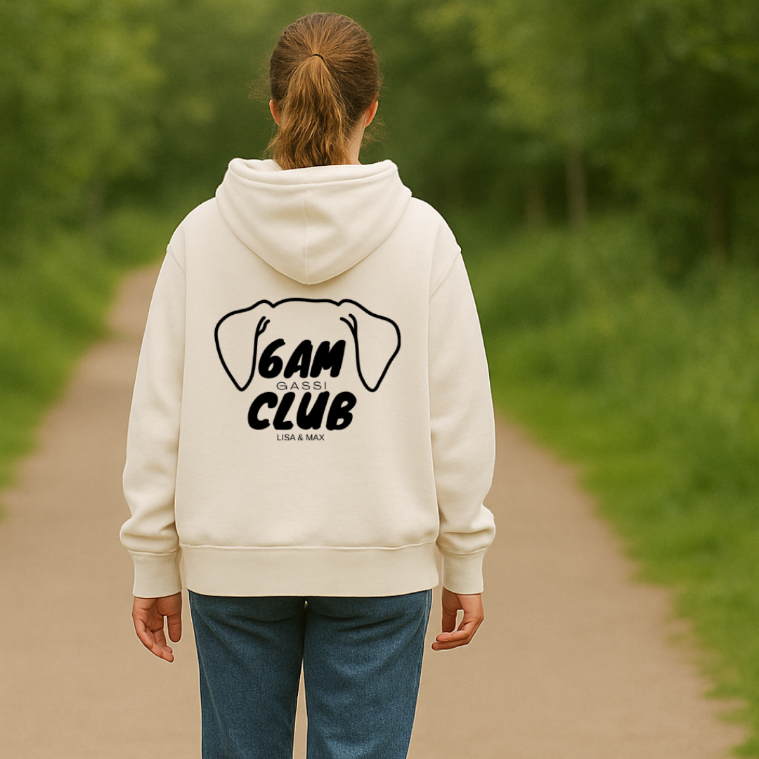 6AM Club 2 Personalisierbarer Premium Hoodie